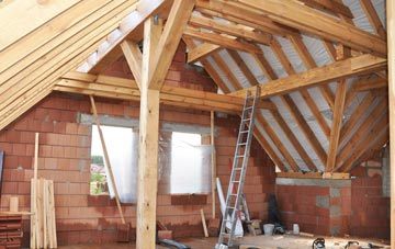 Llangunnor attic trusses